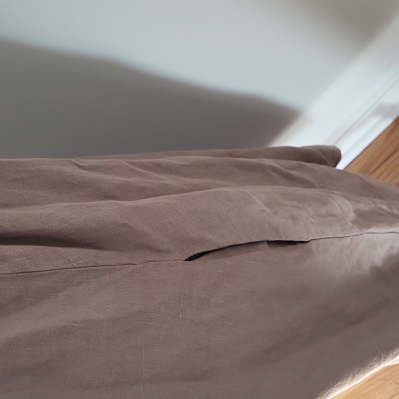 MATCH POINT USA 100% New With Tags Linen full length tank dress SZ XL - Picture 4 of 11